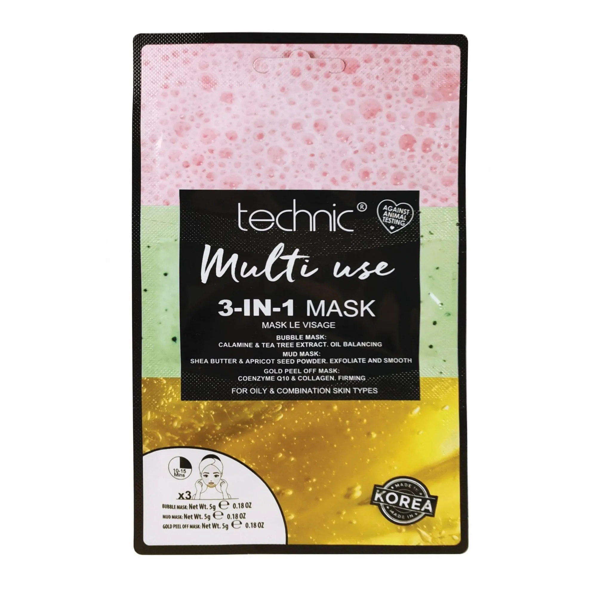 Multi Use 3-in-1 Mask