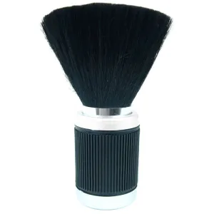 Neck Brush - Black And Ivory Handle With Black Bristles