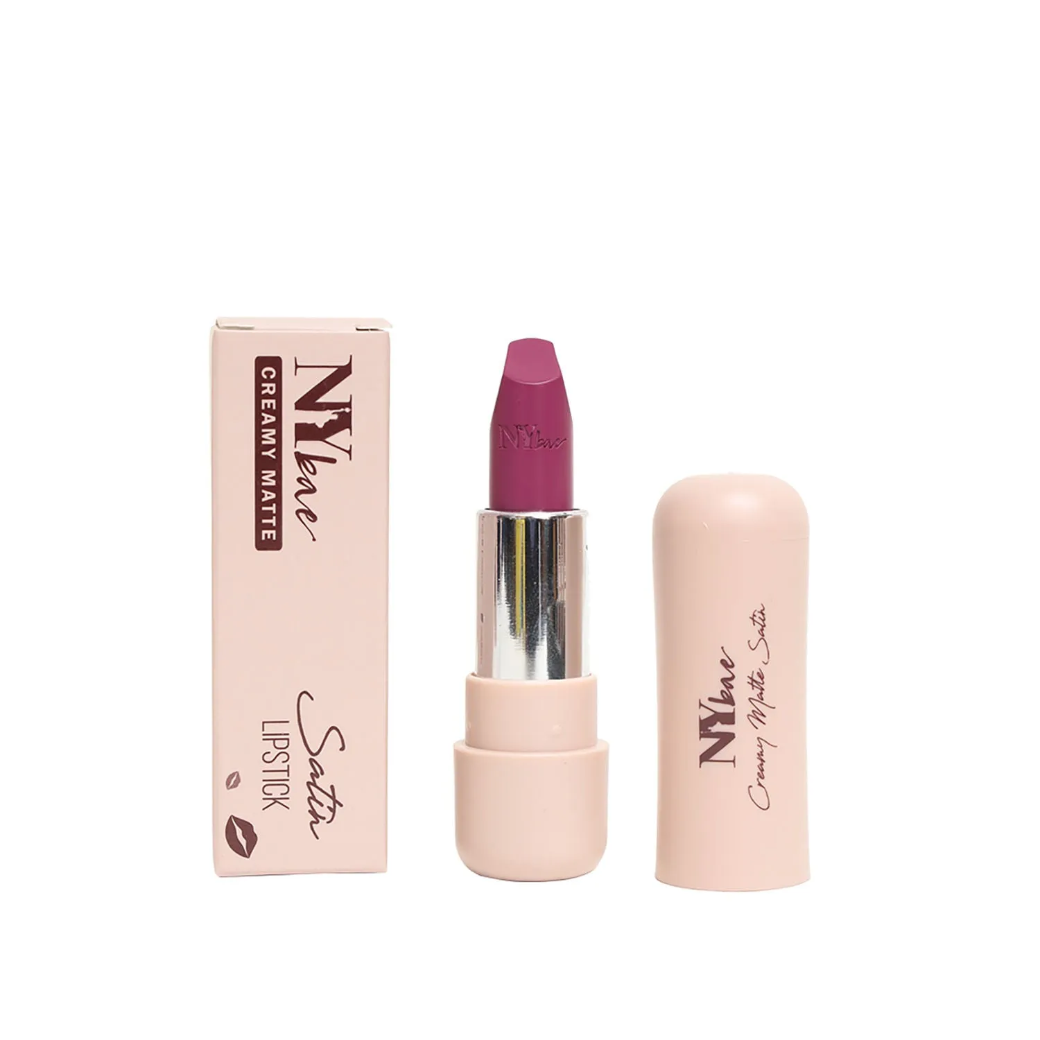 NY Bae Satin Matte Lipstick - Merry Mauve 11 | Mauve | Creamy Satin Finish | High Shine Colour | Hydrating | Long-Lasting | Weightless