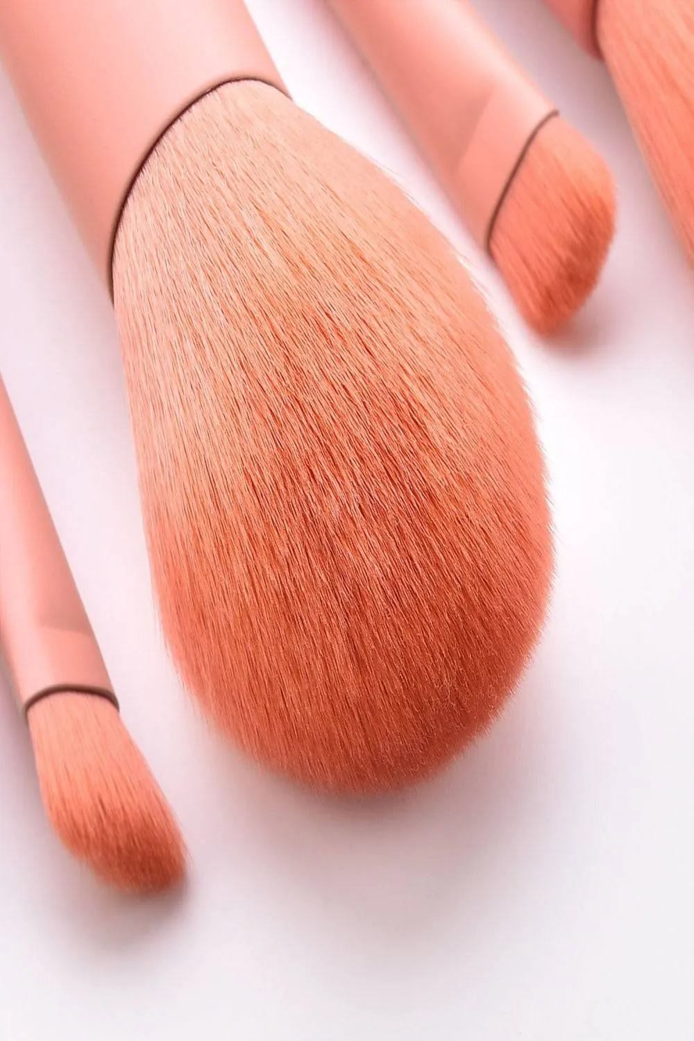 Pink Makeup Brush Set - 10 Pack