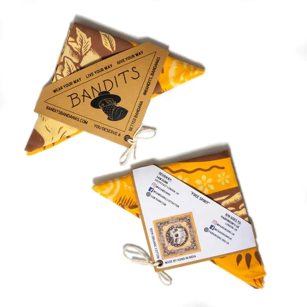 "FREE SPIRIT" ✷ Bandits Bandanas