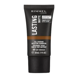 Rimmel Lasting Matte Foundation-601 Soft Chocolate
