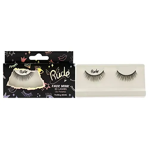 Rude - Essential Faux Mink 3D Lashes - Thrilling