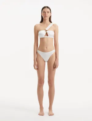 Sereia White Bikini Bottom