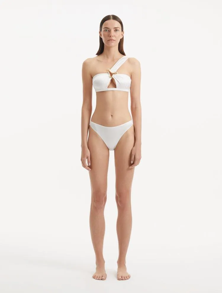 Sereia White Bikini Bottom