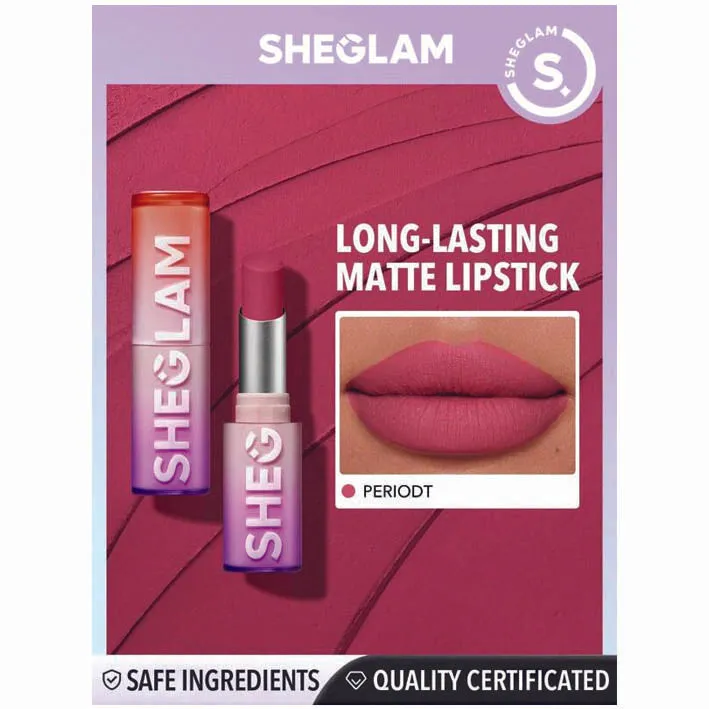 Sheglam Dynamatte Boom Long Lasting Matte Lipstick