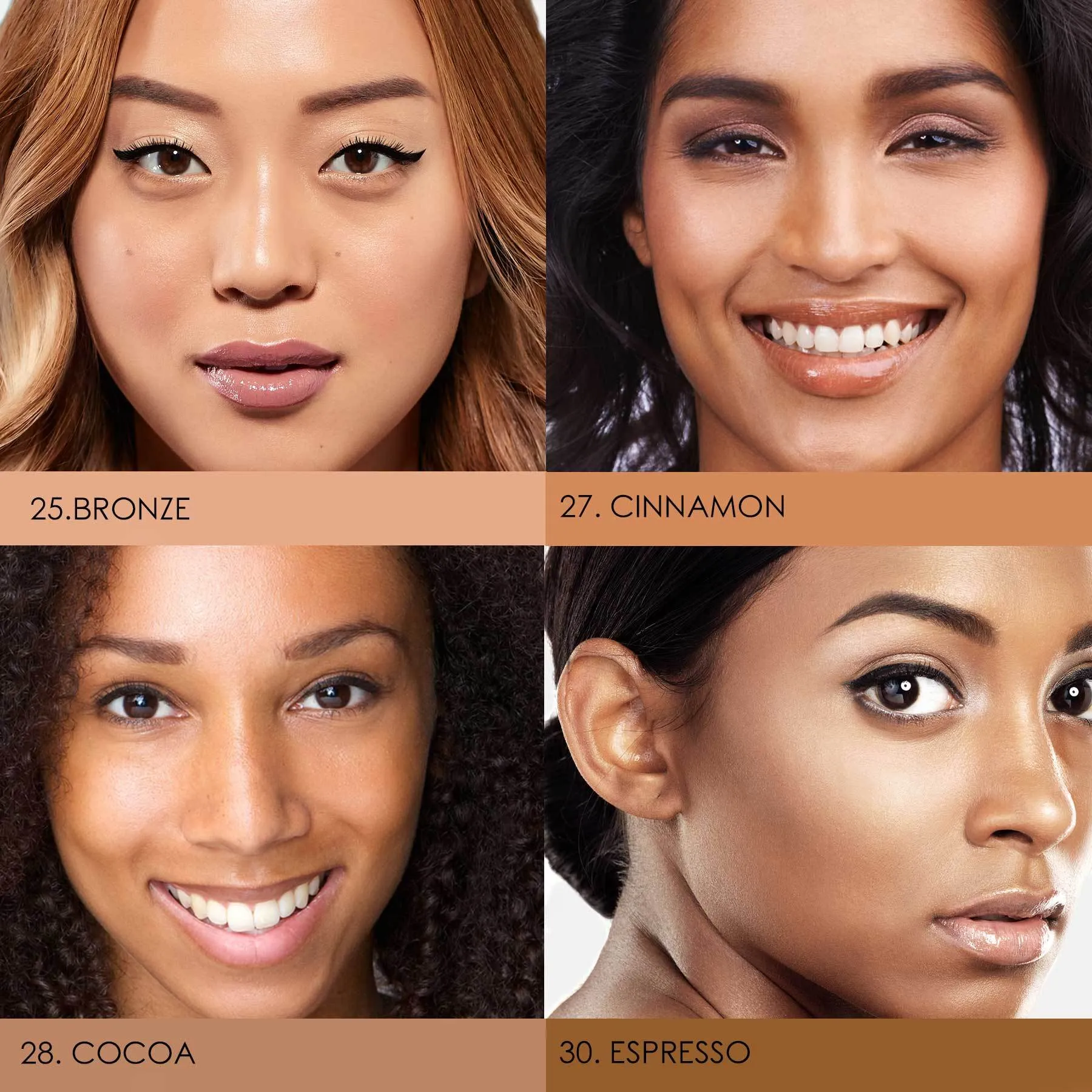 Skin Clone Velvet Maxi Lift Airbrush Foundation - 28. Cocoa