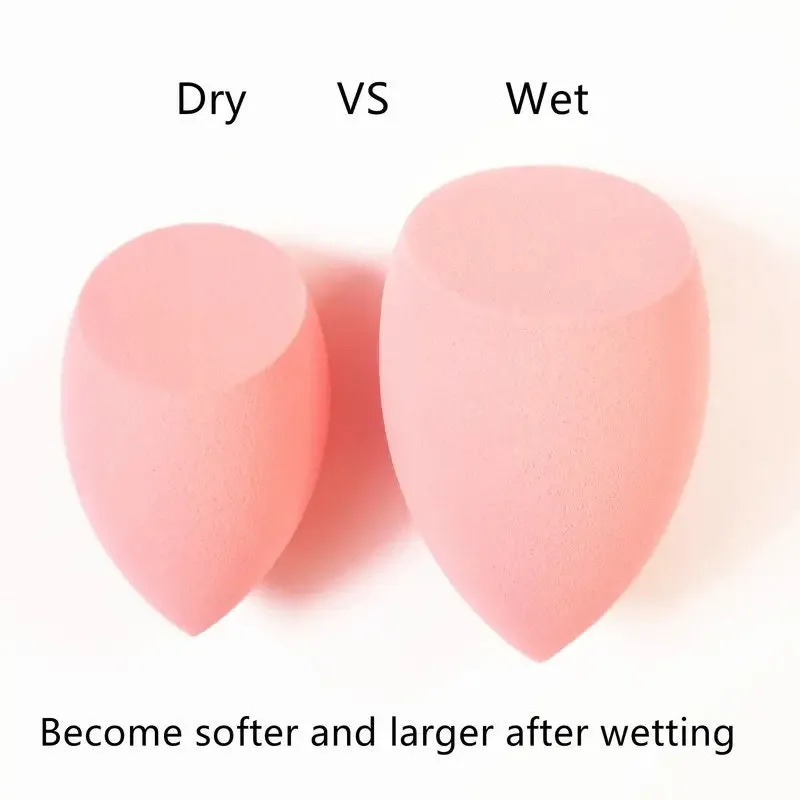 Super Soft Makeup Sponge Latex Free Polyurethane Powder Saving Makeup Sponge Blender Dry & Wet Use Makeup Puff