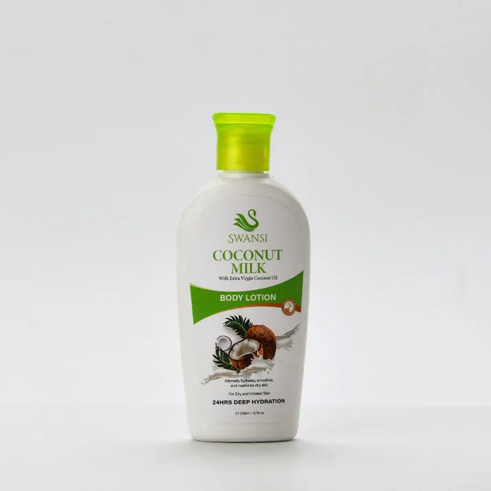 Swansi Coconut Milk Body Lotion 200ml