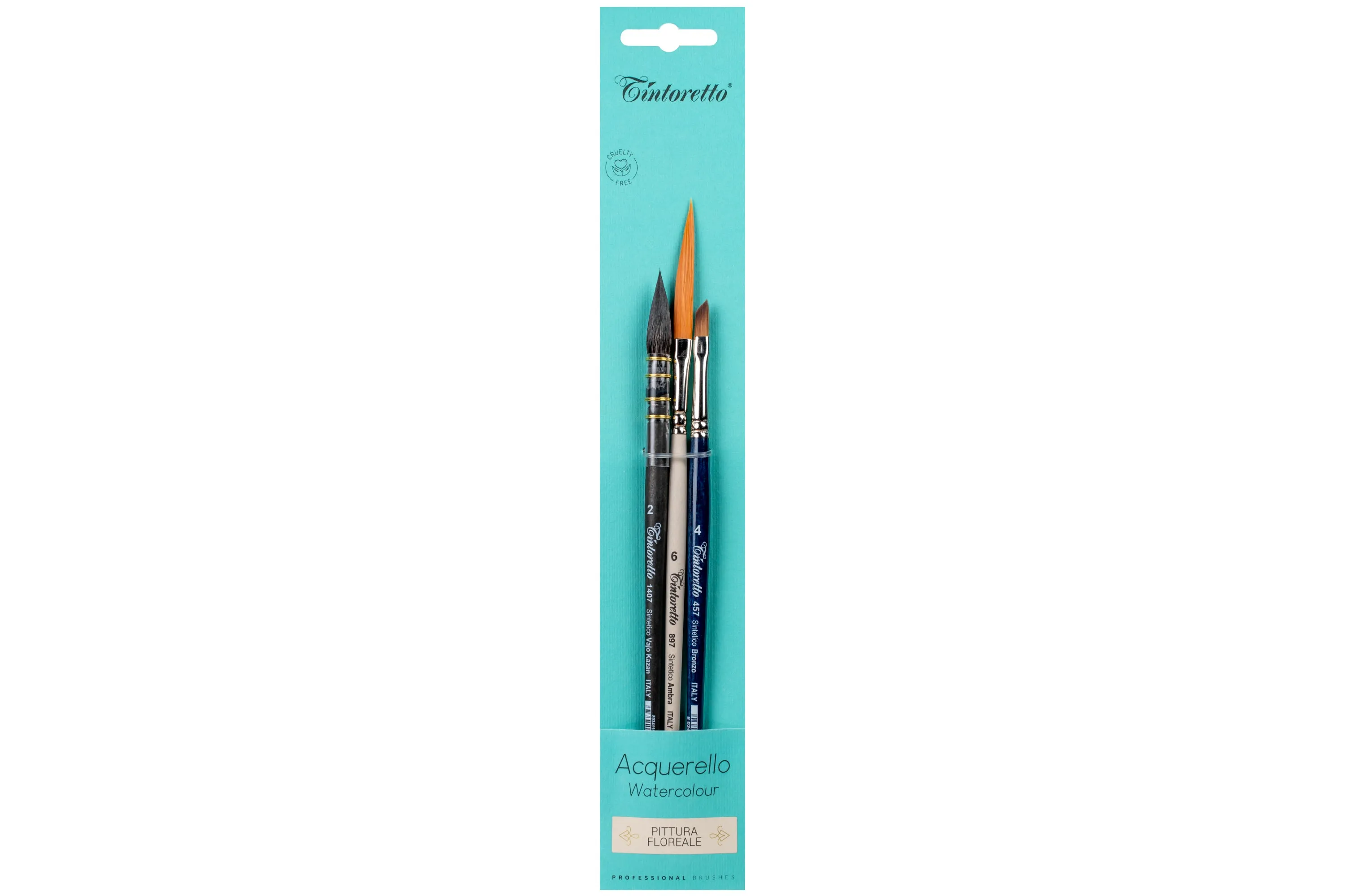 Tintoretto Floral Brush Trio