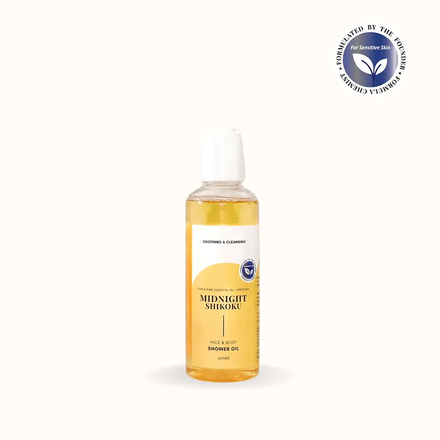 VASE CREATION Shower Oil: Midnight Shikoku