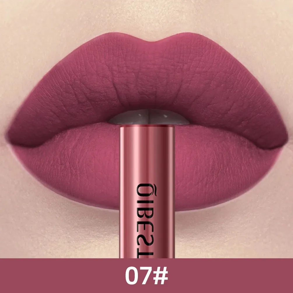 Velvet Mate Nude Red Tint Tube Lipsticks - Waterproof Makeup, Long-Lasting Matte Liquid Lipsticks, Lipgloss Cosmetics - Perfect Gift for Women