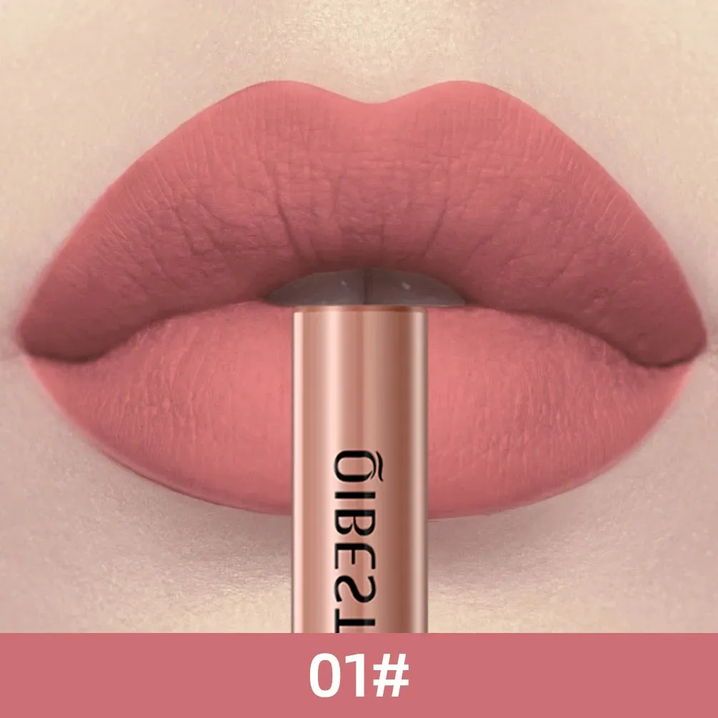 Velvet Mate Nude Red Tint Tube Lipsticks - Waterproof Makeup, Long-Lasting Matte Liquid Lipsticks, Lipgloss Cosmetics - Perfect Gift for Women