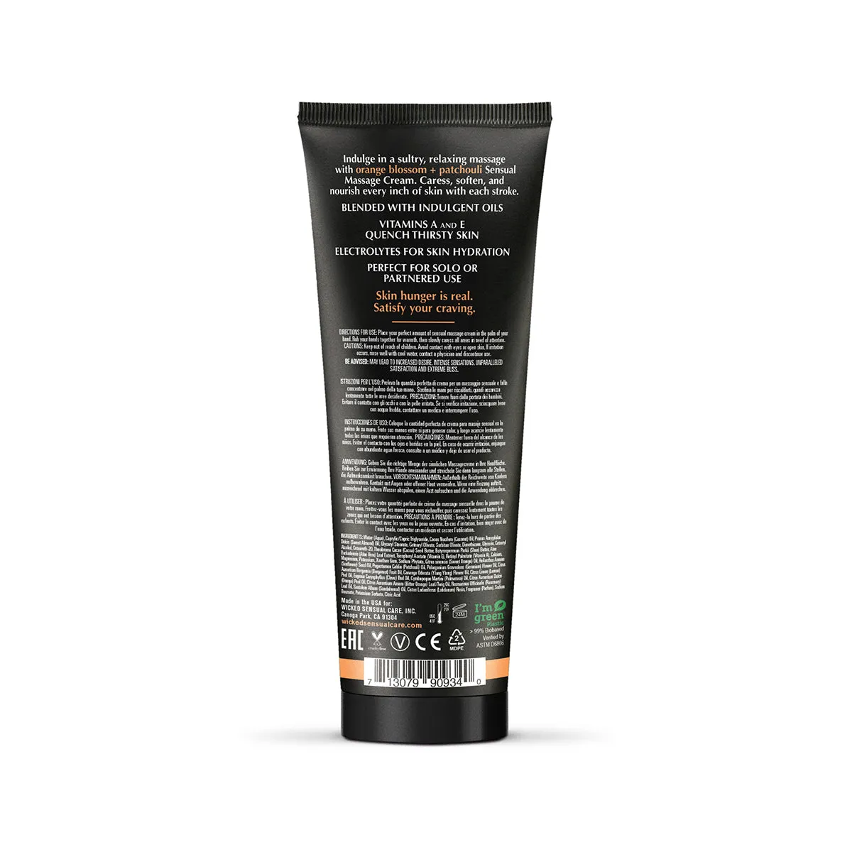 Wicked Sensual Care Massage Cream